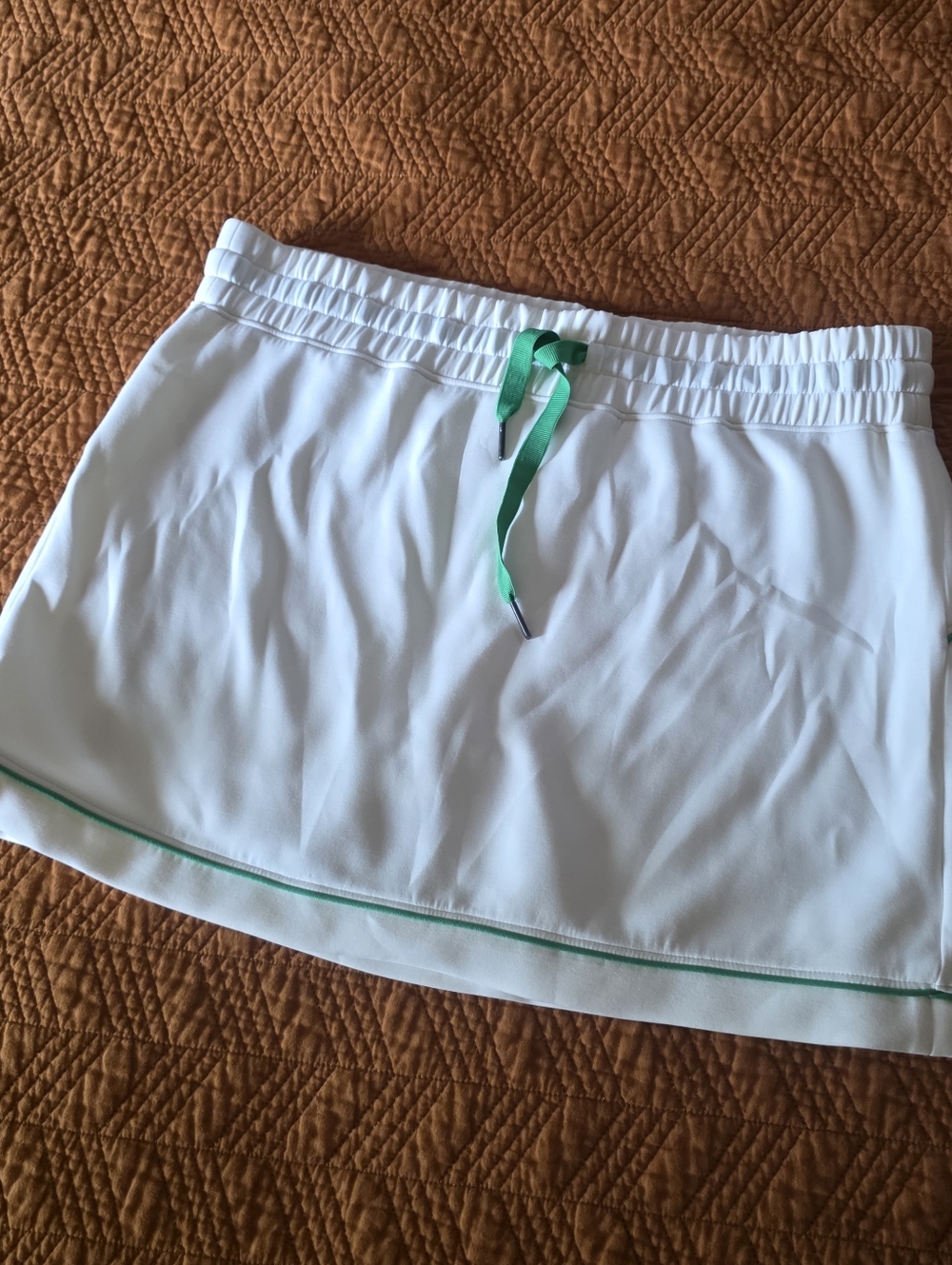 Matti M White Tennis Skirt Or Skort Size XL